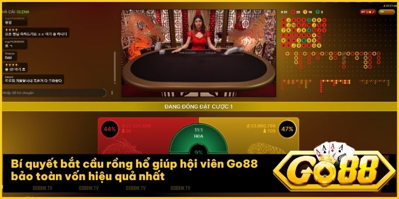Áp dụng chiến thuật bắt cầu bệt để nâng cao tỷ lệ chiến thắng tại DragonTiger Live Go8