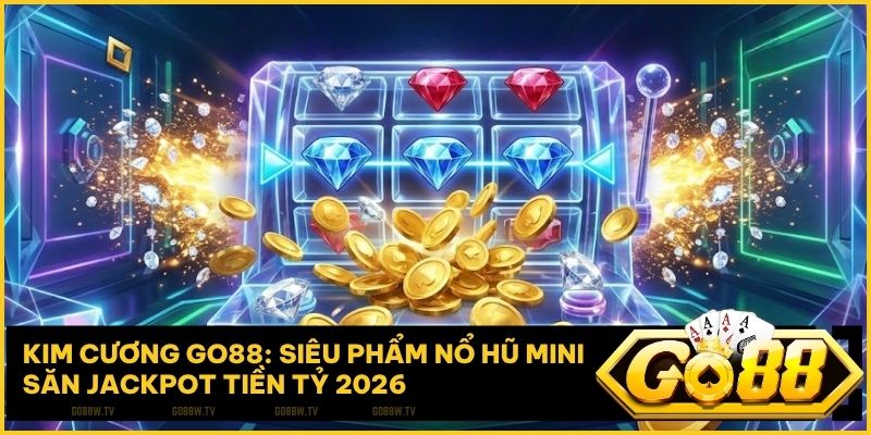 Kim Cương Go88: Siêu Phẩm Nổ Hũ Mini Săn Jackpot Tiền Tỷ 2026